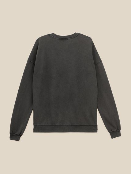 Світшот з принтом жіночий LAWA WBC02496 XS Графітовий shop (2000999613890) | Зображення 3