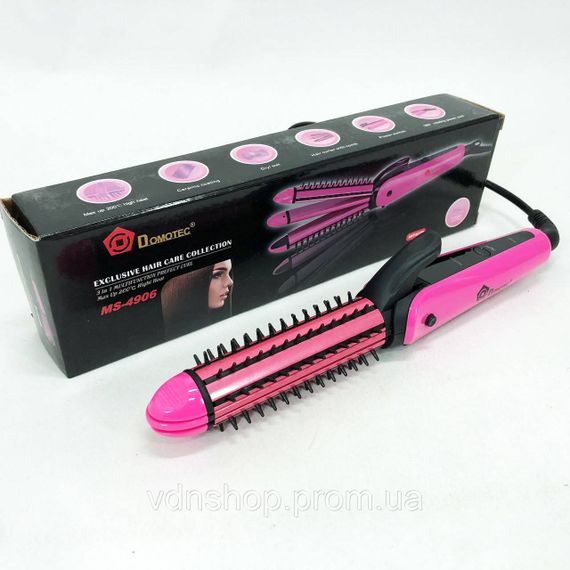 Сучасні щипці для завивки волосся DOMOTEC, Плойка для об'єму Багатофункціональні плойки волосся DA-49 | Зображення 3