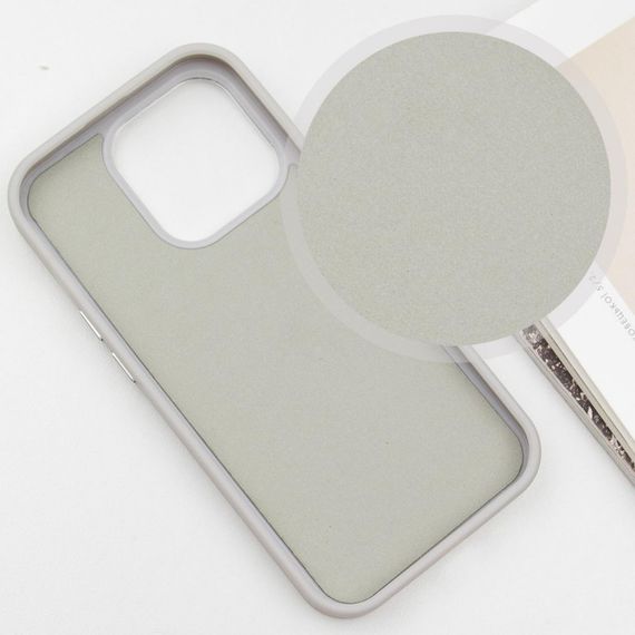 Кожаный чехол SnapCase with MagSafe для Apple iPhone 11 Pro Max (6.5") Grey | Зображення 3