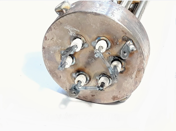 Блок Тенів 9000W з внутрішньою різьбою 2.5" 380V (Україна) | Зображення 1