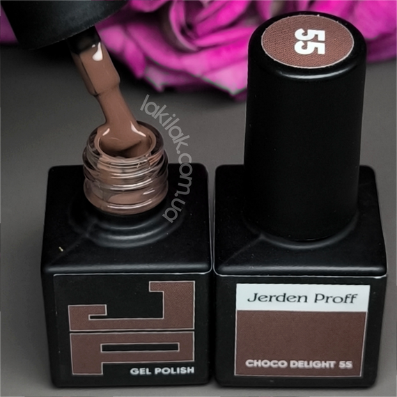 Гель-лак Jerden Proff №55 (шоколадне задоволення) 5 мл | Зображення 1