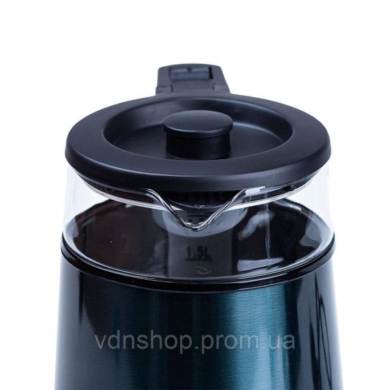 Електрочайник з автоматичним вимкненням 1.7 л Sokany побутовий 2000 Вт SK-SH-1076B | Зображення 1