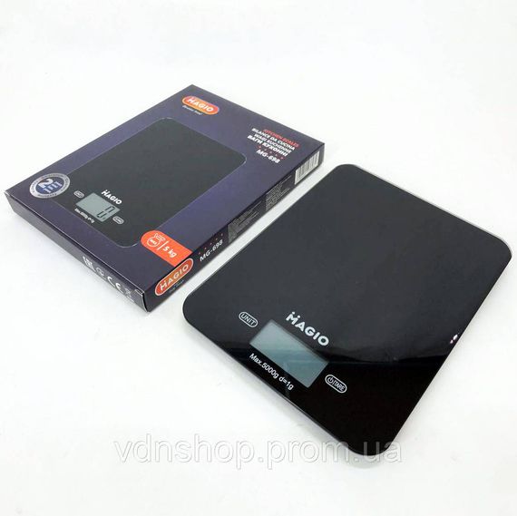 Кухонні ваги з вимірюванням об'єму Magio, Електричні кухонні ваги для кухні з дисплеєм UX-30 | Зображення 1