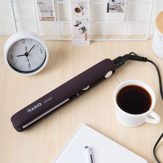 Щипці випрямляч для волосся 45Вт кераміка, регулювання t. MAGIO МG-578, Стайлер для укладання | Зображення 2