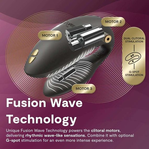 Вібратор для пар We-Vibe Chorus Pro Satin Black з пультом і додатком, чорний Sex Aura | Зображення 9