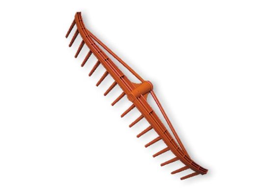 Граблі Bradas ПВХ 16 зубців без черенка KTG116