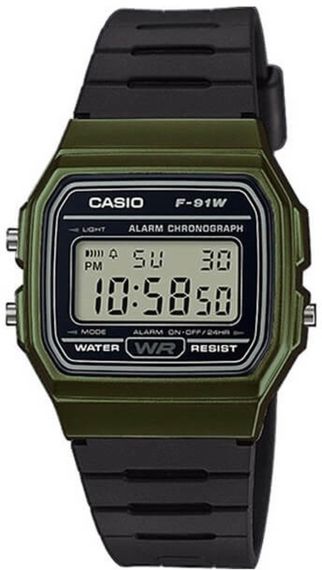 Часы CASIO F-91WM-3AEF