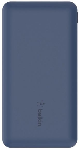 Портативное зарядное устройство Belkin 10000mAh, 15W Dual USB-A, USB-C, blue (BPB011BTBL)