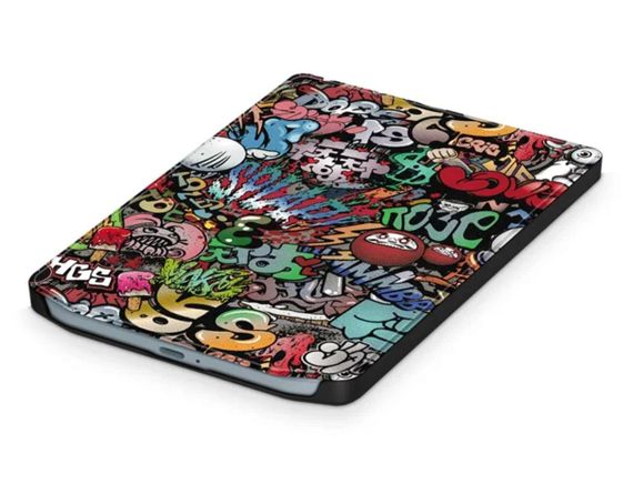 Чохол обкладинка Primolux Slim для електронної книги PocketBook 629 Verse / PocketBook 634 Verse Pro - Graffiti | Зображення 1