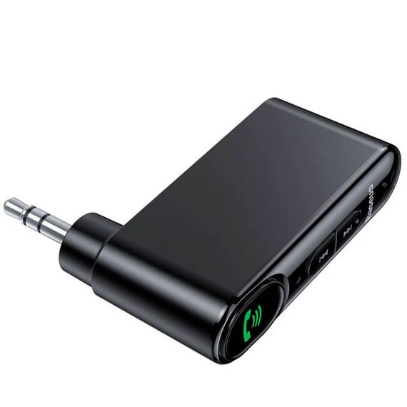 Bluetooth ресивер Baseus BSBA-02 AUX Wireless Audio Receiver (WXQY01) Black | Зображення 1