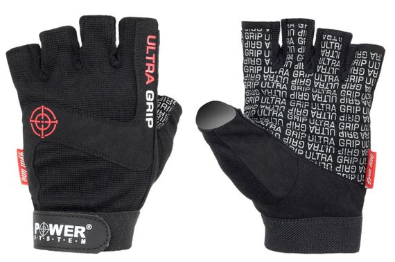 Рукавички для фітнесу Power System PS-2400 Ultra Grip Black M | Зображення 4