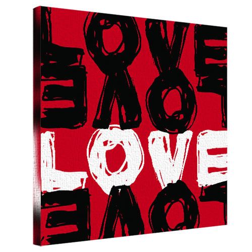 Картина на холсте Love 50х50 см (H5050_LV089)