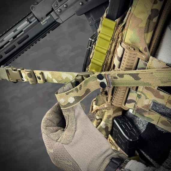 Ремінь збройовий одно/двоточковий RAGNAROK "ODIN" Gen.II carbine Мультикам | Зображення 5