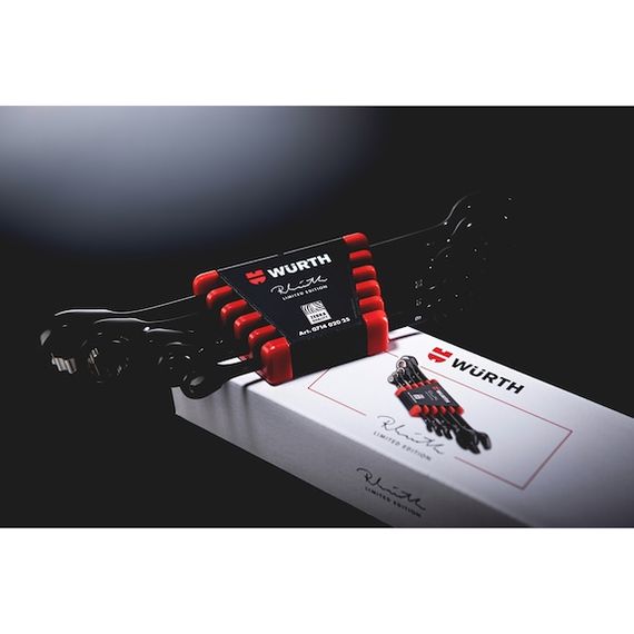 Набір комбінованих ключів з тріскачкою, 5 шт., RW Edition | Зображення 4