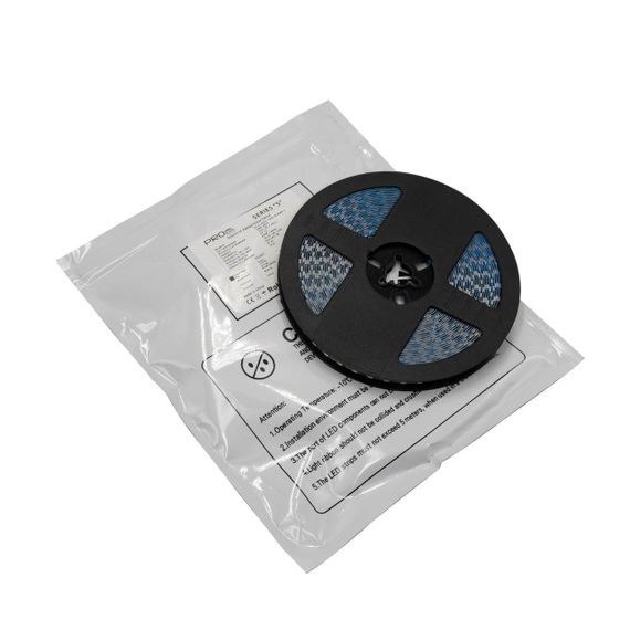 Світлодіодна LED стрічка PROLUM™ 5V IP20 2835\120 6ММ S-TYPE Series "S" Блакитний Лід | Зображення 2