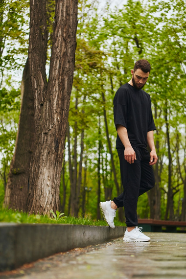 Комплект Марсель оверсайз чёрный S M | Зображення 4