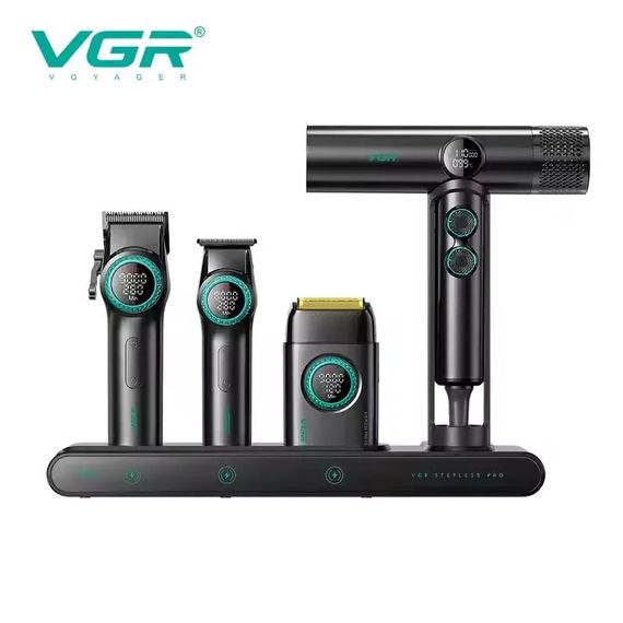 Великій професійний комплект VGR SteplerSS Pro 4 in 1 Black (46075-VGR STEPLERSS PRO 4 IN 1 BLACK_7174) | Зображення 6