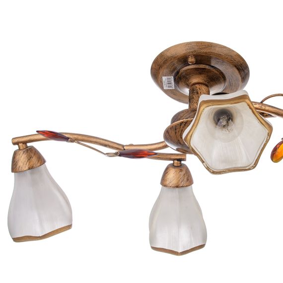 Люстра потолочная флористика E14 60W BR (LK-151S/4) | Зображення 2