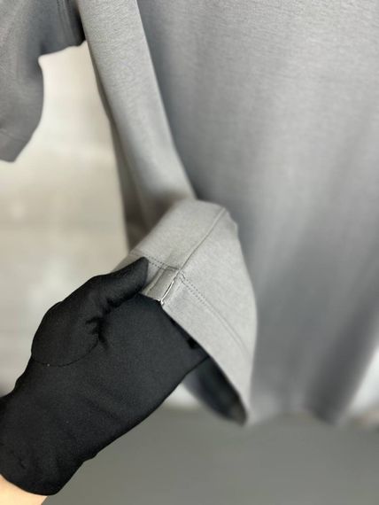 Футболка сіра Brunello Cucinelli Classic Logo Gray f695 | Зображення 1