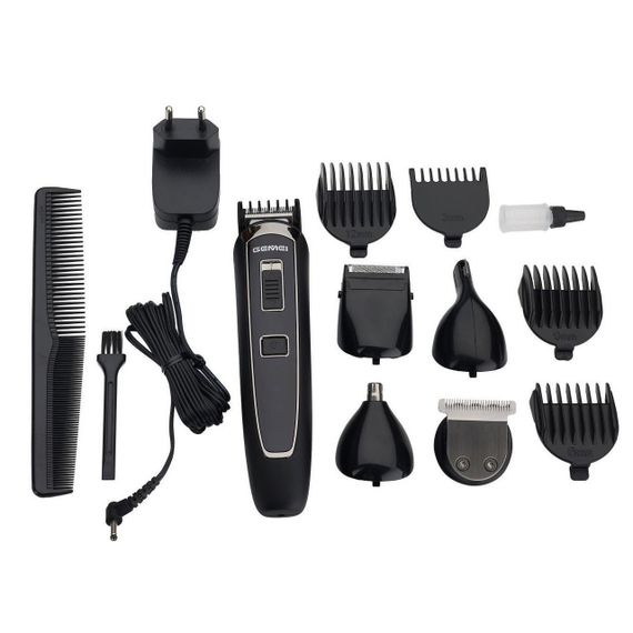Універсальний акумуляторний тример Gemei GM-801 5в1 машинка для стрижки волосся | Зображення 3