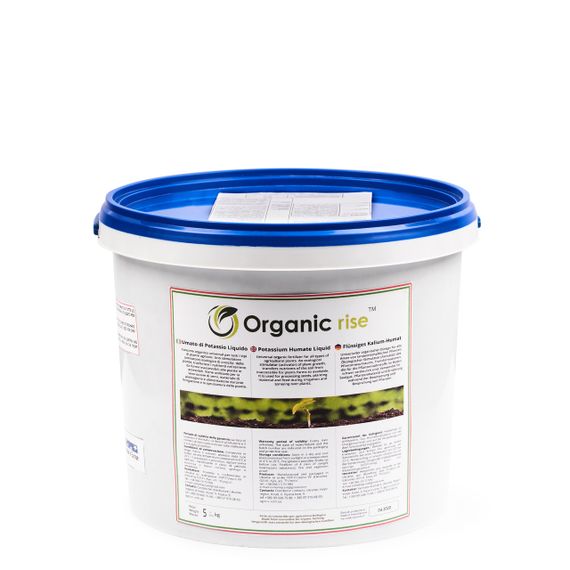 Органічне добриво - Гумат калію - Концентрат 180 г/кг - ТМ Organic Rise | Зображення 1
