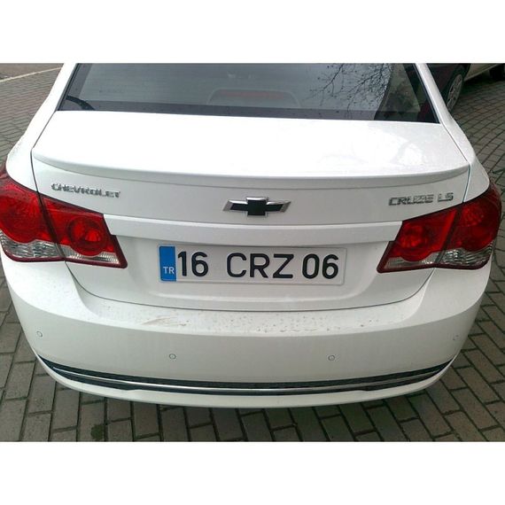 Спойлер SD (Meliset, під фарбування) для Chevrolet Cruze 2009-2015 рр | Зображення 1