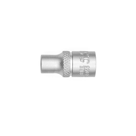 Головка торцева шестигранна, 1/4IN, коротка, SW5.5, RED STRIPE | Зображення 1