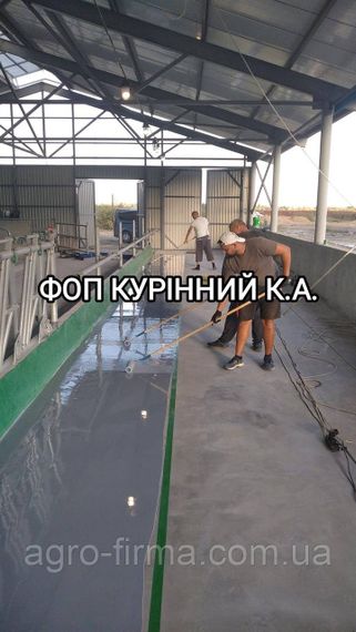 Покриття кормового столу для корів полімер-фарбою, гарантія 10 років | Зображення 3