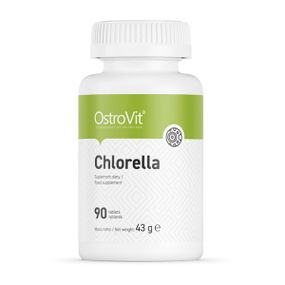 Натуральная добавка для спорта OstroVit Chlorella 90 Tabs