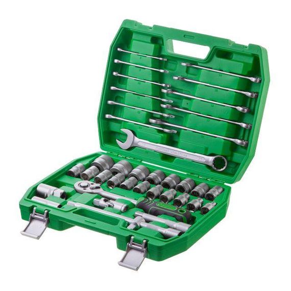 Набір інструментів 1/2", 38 од. INTERTOOL ET-6038SP
