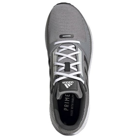 Кросівки чоловічі adidas Runfalcon 2.0 GV7134 (серий, текстиль, бігові, фітнес, ходьба, бренд адідас) | Зображення 4