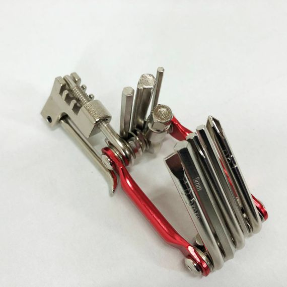 Многофункциональный велосипедный ключ BG-2121 Мультитул 11 предметов ZL-87 | Зображення 2