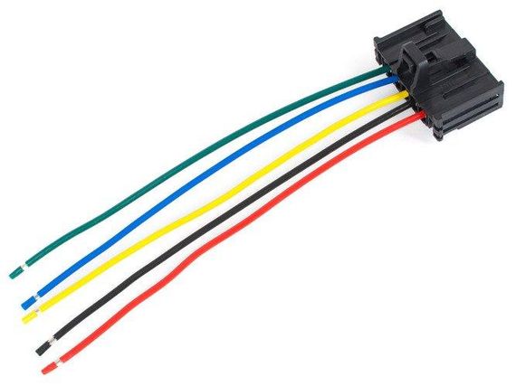 Fiat Qubo (от 2008-) жгут фишка проводов для резистора 77364061, Фиат Кьюбо | Зображення 1