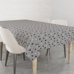 Скатертина Home Line 64688 Україна 120x150  Бавовна Сірий