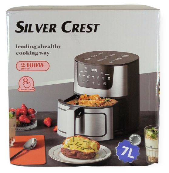 Аерогриль фритюрниця мультипіч на 7 літрів 2100 W Silver Crest | Зображення 4