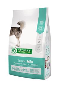 Nature's Protection Senior All Breeds Сухий корм для собак старше 7 років 4 кг