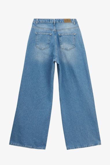 Джинси Baggy жіночі Zeo Basic 4737 42 Блакитний shop (2000990990341) | Зображення 4
