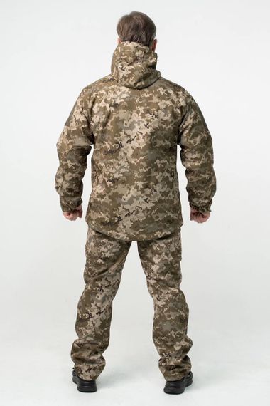 Утеплені Військові штани Soft Shell Military піксель | Зображення 1