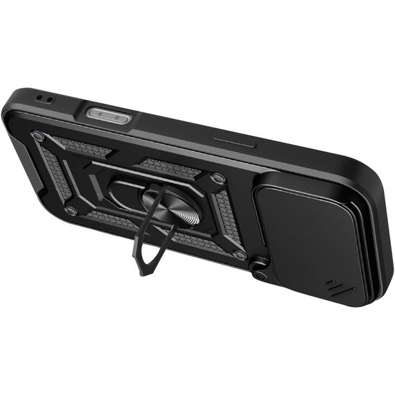 Чохол Ummi Camshield Serge Ring для Apple iPhone 17 Pro Max / 18 Pro Max (6.9") Чорний / Black | Зображення 1