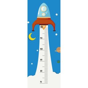 Ростомер по номерам "Космическая ракета" 15129-AC 30х80 см