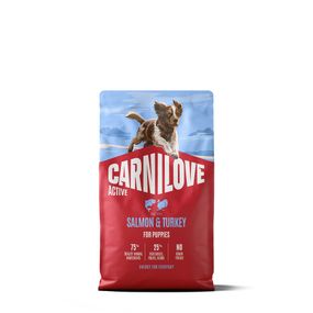Корм сухий Carnilove Active Salmon & Turkey Puppy для цуценят лосось та індичка 4 кг