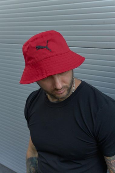 Панама бавовняна базова Puma червона (1881672877) | Зображення 1