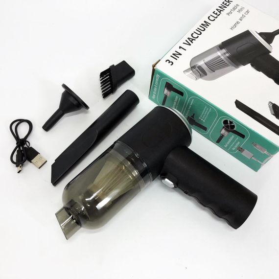 мийка автопилосос ручний AS-228, Пилосос для дивана авто, Якісний Компактний автомобільний пилосос AU-46 | Зображення 3