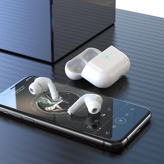 Бездротові навушники BOROFONE BW80 True wireless stereo headset White | Зображення 3
