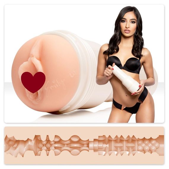 Мастурбатор Fleshlight Girls: Emily Willis - Squirt, со слепка вагины, очень нежный Sex Aura | Зображення 1