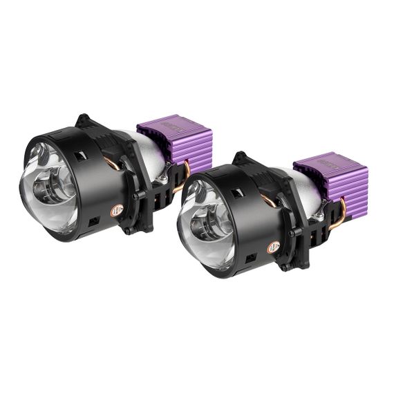 Комплект світлодіодних лінз Kamiso (Aozoom) DLPD-07-03 Bi-LED LASER 5500K 75/50W TIR PRO