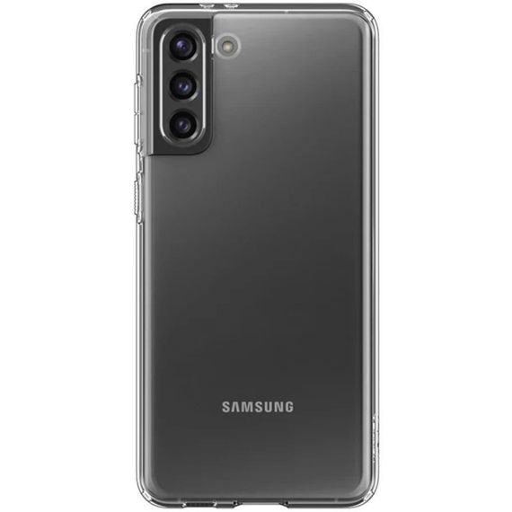 TPU чохол Epic Transparent 1,5mm Full Camera для Samsung Galaxy S21+ Безбарвний (прозорий)