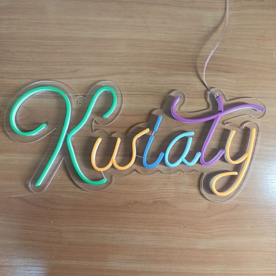 Неоновий світильник KWIATY 530х265мм acr-n000079 | Зображення 1