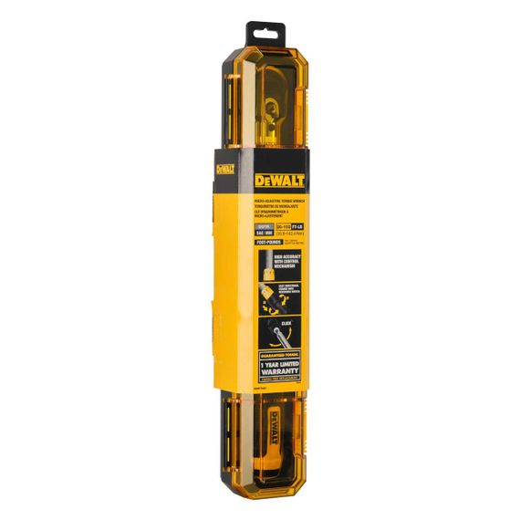 Ключ динамометрический 3/8, диапазон крутящего момента 27-135 Нм DeWALT DWMT75463-0 | Зображення 3