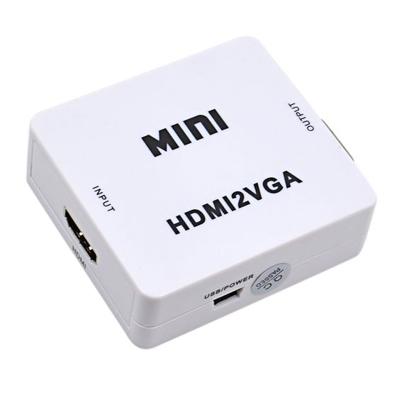 Конвертер вход HDMI-выход VGA+3,5stereo HDMI2VGA MINI | Зображення 1